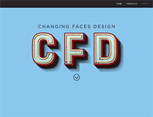 Tablet Screenshot of changingfacesdesign.com